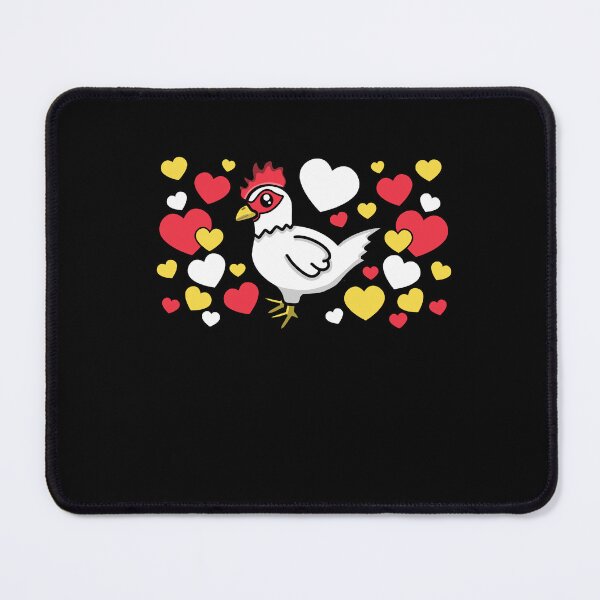 Item preview, Leghorn Chicken With Hearts designed and sold by eternallygifted.