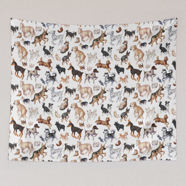 Item preview, Cozy Canines Pattern 2 designed and sold by Phoenix of Starlight.