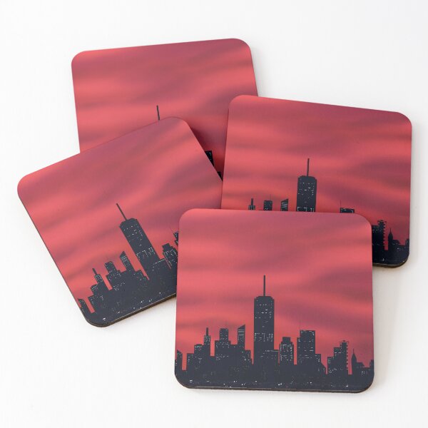 Item preview, night city -red designed and sold by Chaoticzarts.