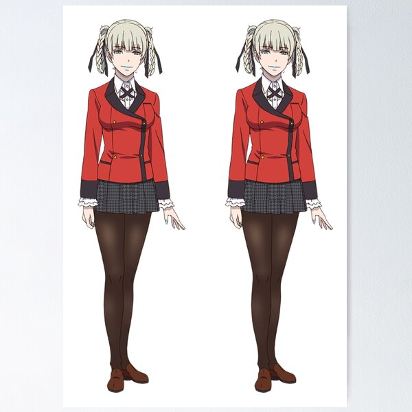 Anime Kakegurui Twin Momobami Kirari Meari Saotome Jabami Yumeko