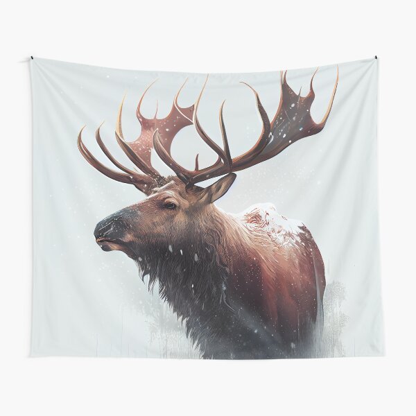 Elk tapestry best sale