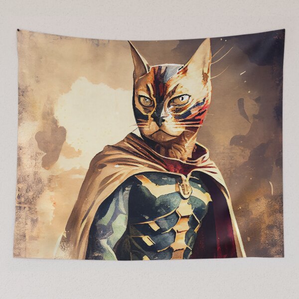 Item preview, Bengal Cat Superhero designed and sold by EmilyDayDreams.
