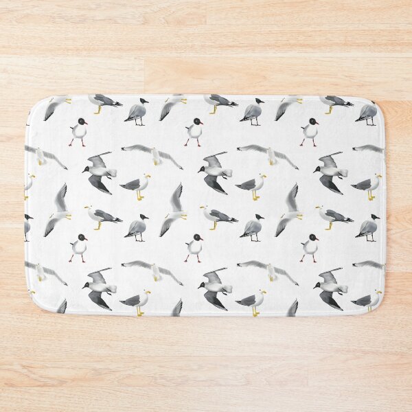 Item preview, Seagulls repeating seamless pattern  designed and sold by HayesAtHome.