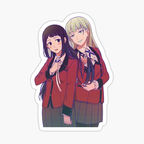 Kakegurui Anime Sticker - Kakegurui Anime Manga - Discover & Share GIFs