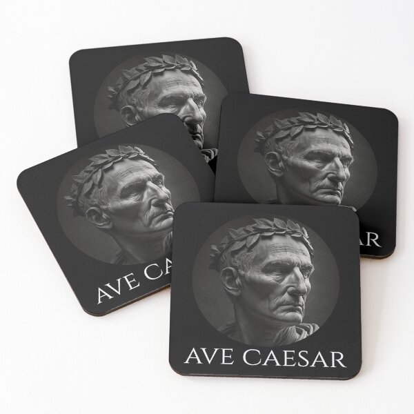 Item preview, Gaius Julius Caesar - Ave Caesar - Ancient Roman History designed and sold by Styrman.