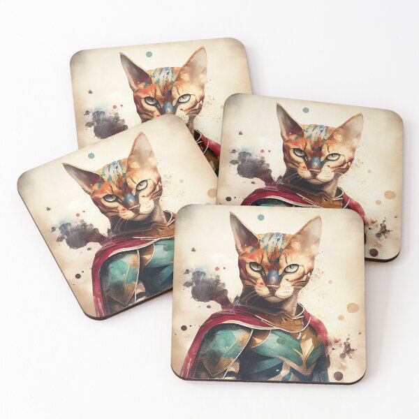 Item preview, Bengal Cat Superhero 2 designed and sold by EmilyDayDreams.