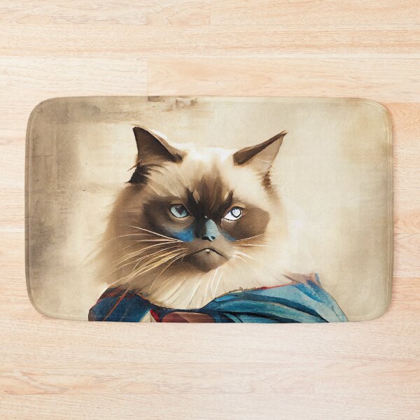 Item preview, Birman Cat Superhero 2 designed and sold by EmilyDayDreams.