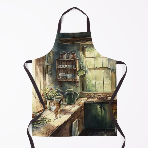 Item preview, Vintage Kitchen Cat designed and sold by HappyLifeCreate.