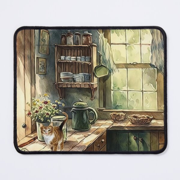 Item preview, Vintage Kitchen Cat designed and sold by HappyLifeCreate.