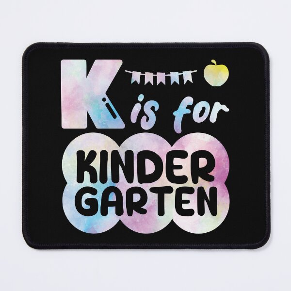 Item preview, K is for Kindergarten, Funny gift for teachers and kindergarten students designed and sold by DADA635.
