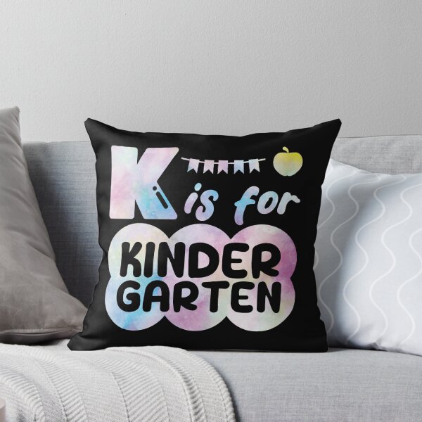 Item preview, K is for Kindergarten, Funny gift for teachers and kindergarten students designed and sold by DADA635.