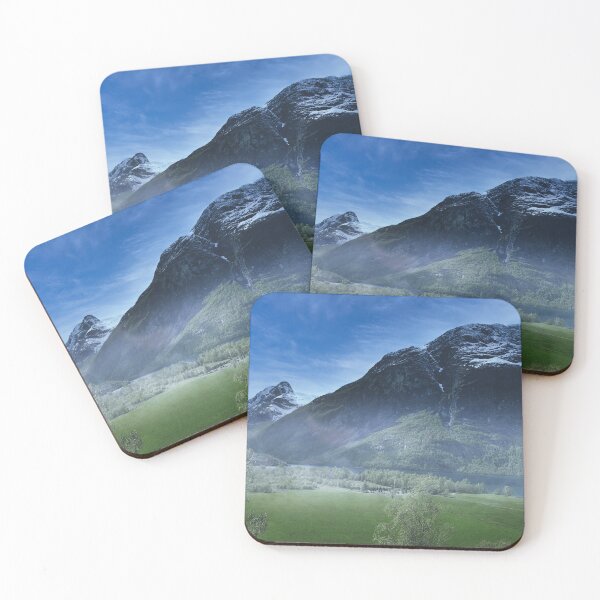 Item preview, Coastal landscape on a misty morning designed and sold by ImgPrint.