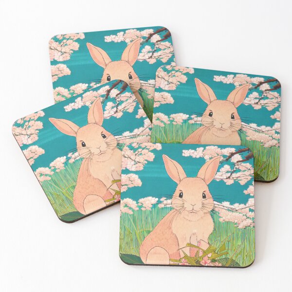 Item preview, Spring of American Brown Bunny Rabbit in Peace designed and sold by wigobun.