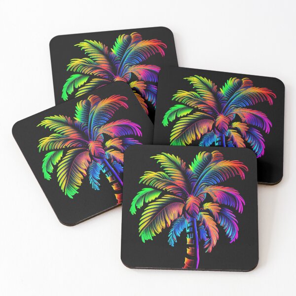 Item preview, Neon Tropicana Palm Tree designed and sold by mcmtdesigns.