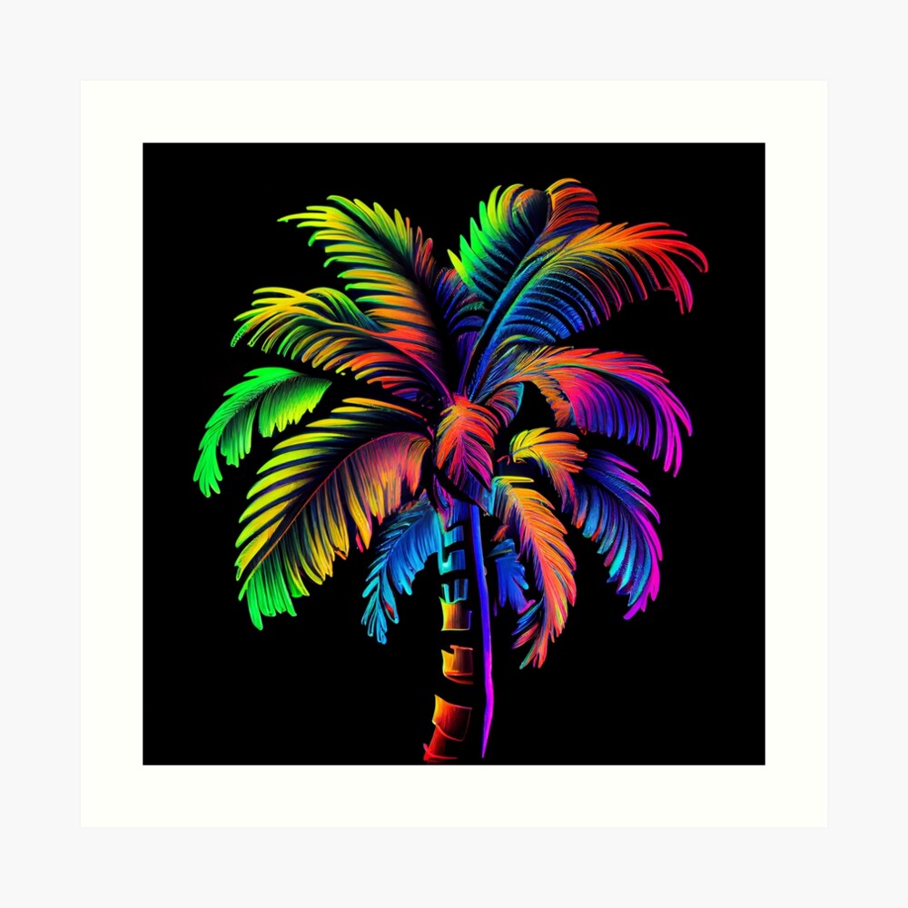 Beach Palm Tree Funny Summer Vacation Holiday gifts for men women | Sticker