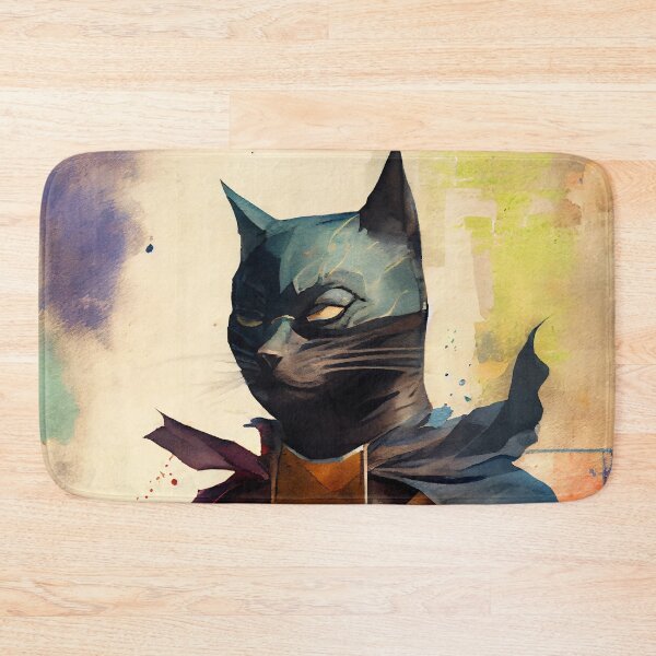 Item preview, Black Cat Superhero 2 designed and sold by EmilyDayDreams.