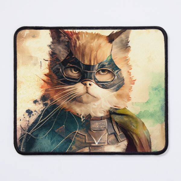 Item preview, British Longhair Cat Superhero 2 designed and sold by EmilyDayDreams.