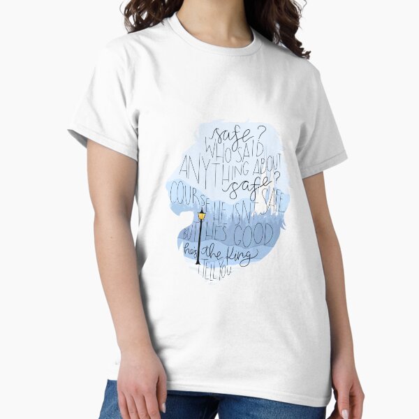 Item preview, Safe? Aslan Narnia Quote  designed and sold by cre8ivemango.