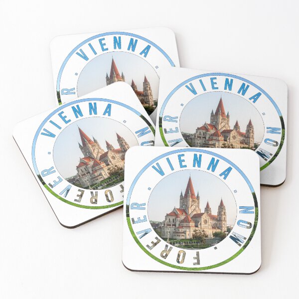Item preview, Vienna round stamp design St. Francis of Assisi Church designed and sold by DeveloperProp0.