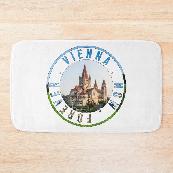 Item preview, Vienna round stamp design St. Francis of Assisi Church designed and sold by DeveloperProp0.