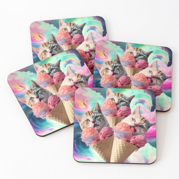 Item preview, Interdimensional Kitty Flower Cones designed and sold by KazNebel.