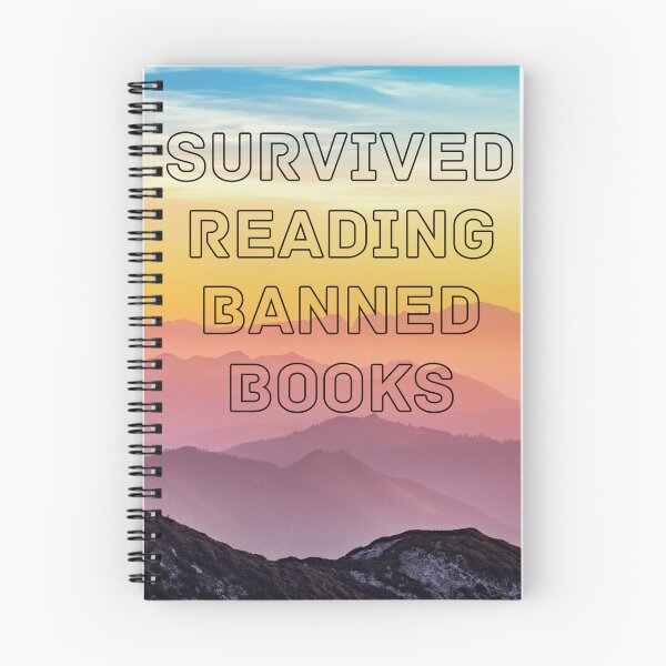 Item preview, Survived Reading Banned Books 2 designed and sold by Shopaholicer.