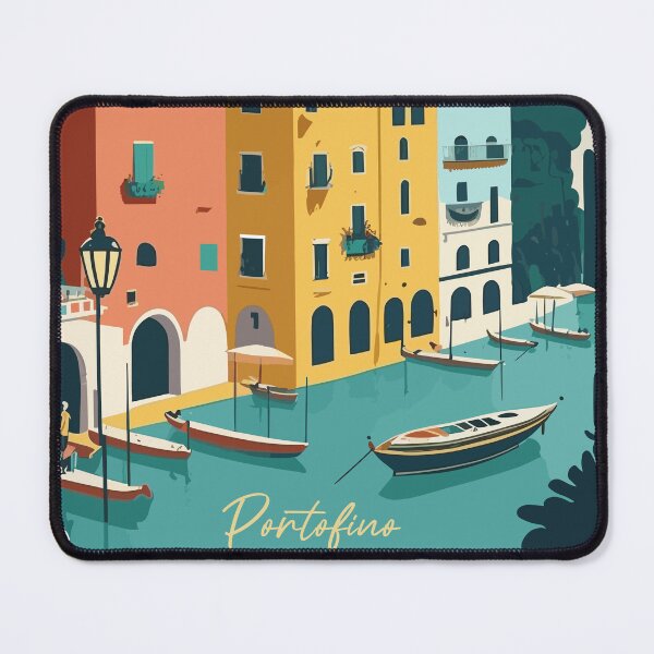 Item preview, Travel poster: Portofino designed and sold by F2D2-posters.