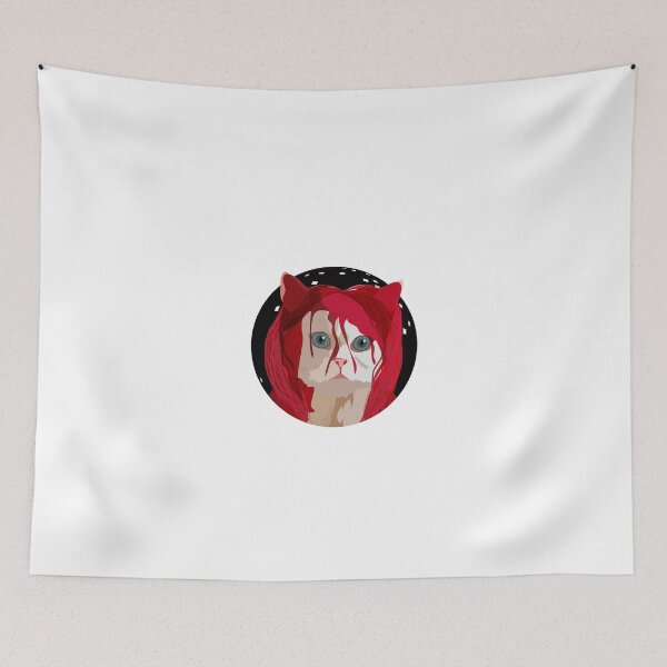 Item preview, Cat turned into a girl with blood 1976 designed and sold by CreandoLios.