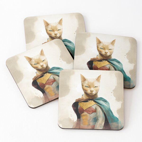 Item preview, Burmilla Cat Superhero 2 designed and sold by EmilyDayDreams.