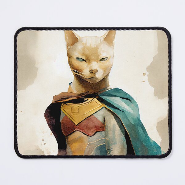 Item preview, Burmilla Cat Superhero 2 designed and sold by EmilyDayDreams.