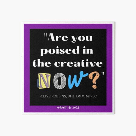 CREATIVE NOW Art Board Print