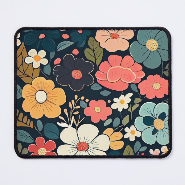 Item preview, Beautiful pattern of colorful flowers. designed and sold by CutePatternsRB.