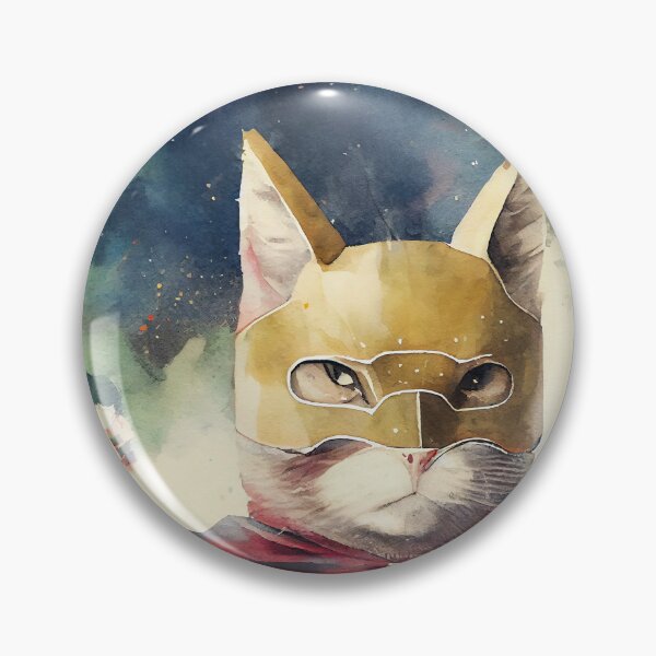 Item preview, Chinchilla Cat Superhero 2 designed and sold by EmilyDayDreams.