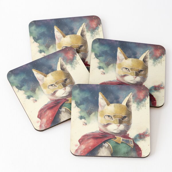 Item preview, Chinchilla Cat Superhero 2 designed and sold by EmilyDayDreams.