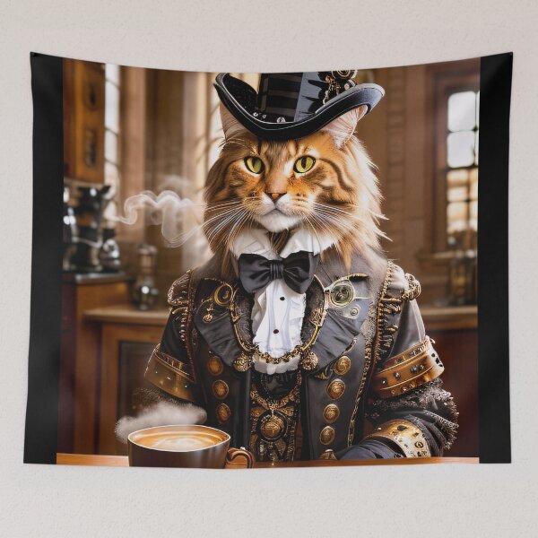 Item preview, Steampunk hangovers and the art of drinking coffee designed and sold by ArtCreator2023.