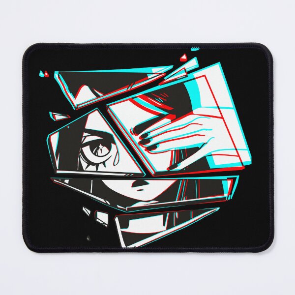 Item preview, Anime Manga angry face Japanese animated 3D glass look designed and sold by StudioLiteDaLu.