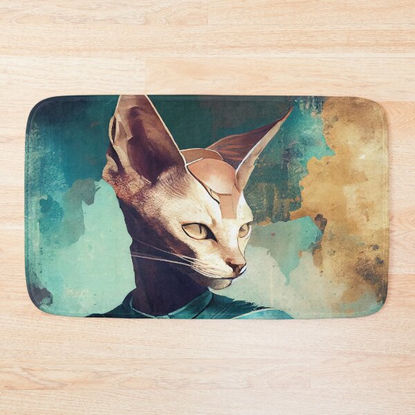 Item preview, Cornish Rex Cat Superhero 2 designed and sold by EmilyDayDreams.