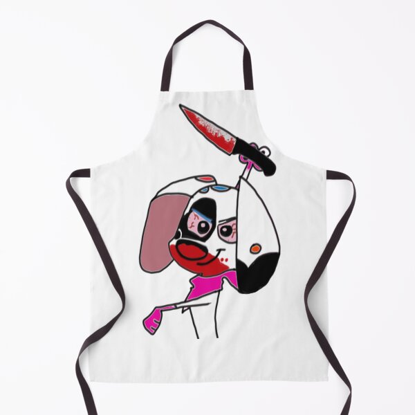 Item preview, dog with knife designed and sold by Innovativeartco ⭐⭐⭐⭐⭐(12k).
