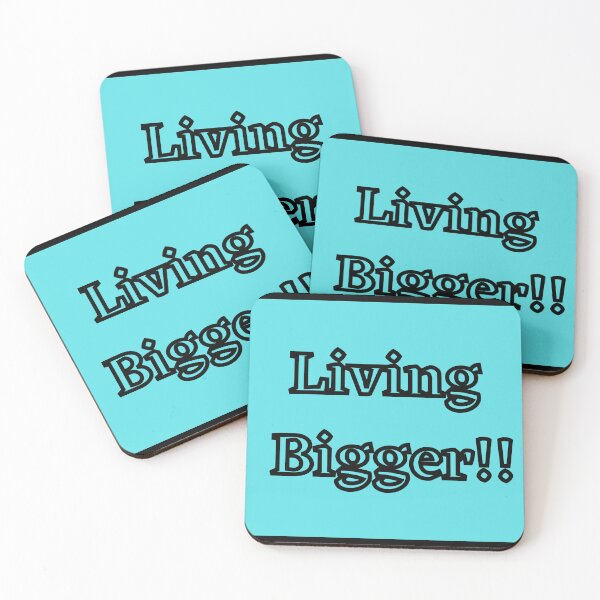 Item preview, Living Bigger by Raache shop designed and sold by Raache.