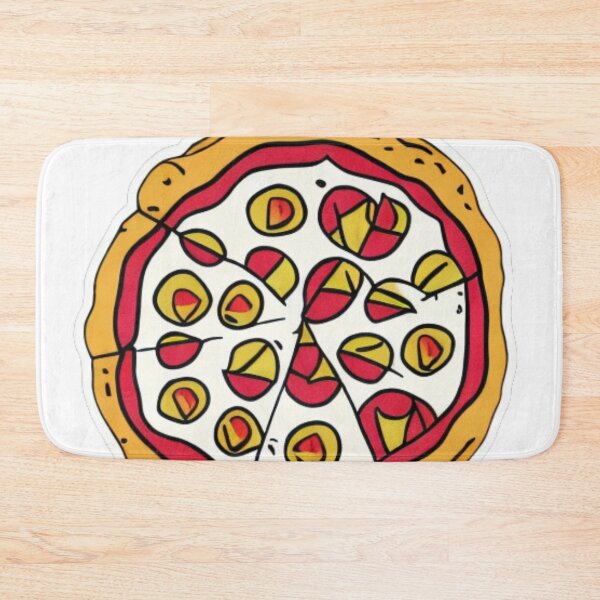Artikelvorschau, Pizza-Wahn - Pizza-Liebe - Pizza-Manie entworfen und verkauft von WBP Mart.