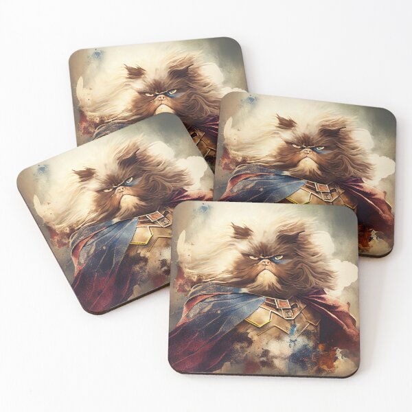 Item preview, Persian Cat Superhero designed and sold by EmilyDayDreams.