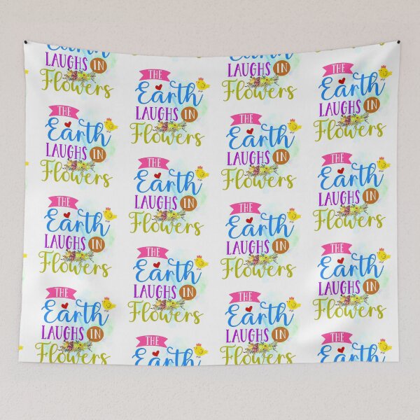 Item preview, The Earth Laughs in Flowers I  Spring Decor designed and sold by younghopes.