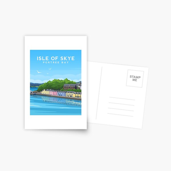 Item preview, Isle Of Skye - Portree Bay, Scotland designed and sold by typelab.