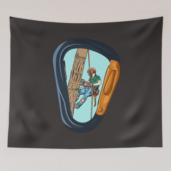 Item preview, Vintage Arborist Carabiner Art designed and sold by MrEddie10.
