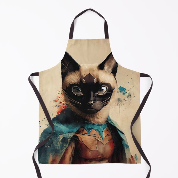 Item preview, Siamese Cat Superhero designed and sold by EmilyDayDreams.