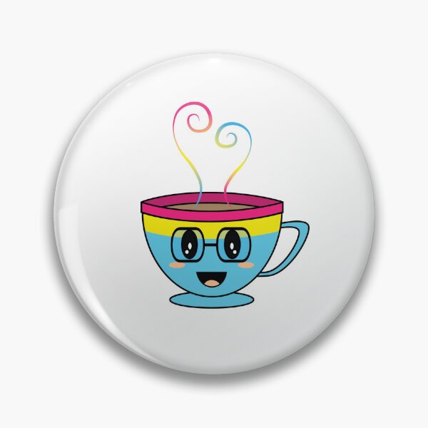Item preview, Equalitea Pansexual Flag Pride w/ tall glasses designed and sold by qteapiecastle.