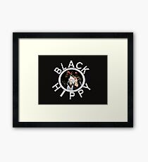 Black Hippy Framed Print