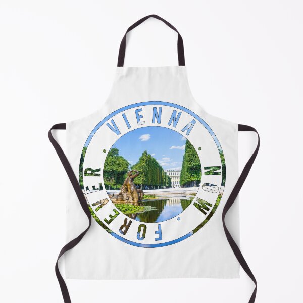 Item preview, Vienna Schönbrunn Palace fountain round stamp design designed and sold by DeveloperProp0.