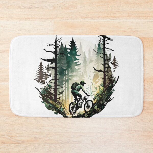 Item preview, Mountain Biking Through The Woods designed and sold by anthropaulogy.
