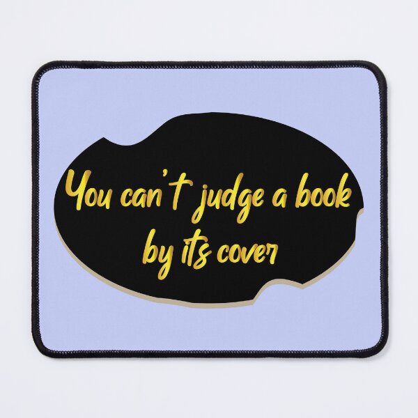 Item preview, You can't judge a book by its cover, Motivational quotes, positive words and inspirational sayings for encouraging to do the best in your life. designed and sold by Quotesgallery.